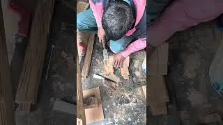 Wood Gate of house in luxurious style with good quality timber 