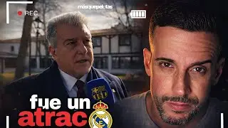 Laporta EXPLOTA contra los árbitros y MADRID responde sin piedad
