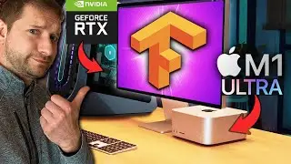 Достаточно ли M1 Ultra для МАШИННОГО ОБУЧЕНИЯ? против RTX 3080ti