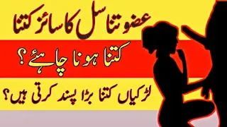 عضو کا کیا سائز ہونا چاہئے؟#humanissues  #islamiccenter  #drfatima