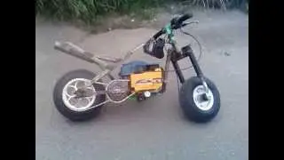детский велосипед + бензопела Concept Bikes + chainsaw