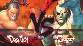 Ultra Street Fighter 4 - Dee Jay Vs Sagat [Hardest]
