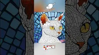 #283 #happycolor #cat #art #gattosfinge #sfinge #soddisfazione