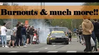 Cars Leaving GR8 ICS 2018 With Burnouts, Anti Lag & Much More!!