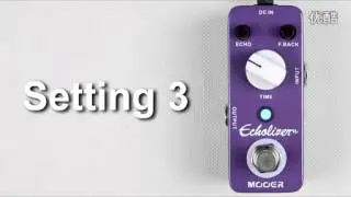 Mooer Echolizer Delay micro compact pedal