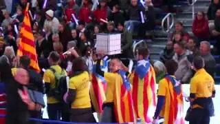 NYC Marathon Parade 2014 Catalan Runners Pluja Estelades #9N2014