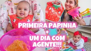 INTRODUÇÃO ALIMENTAR COM 5 MESES | NOSSA ROTINA 👩‍👧 - Mamãe em Londres