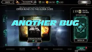 Feats of Strength pack opening bug mk mobile