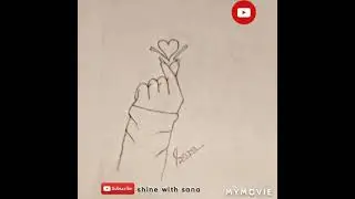 Pencil sketch drawing art 🖍️😊😊🥰🥰 || shine || with || sana || 💫💫✨