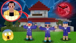 SHINCHAN Horror KINDER GARDEN School in Minecraft 😨😱