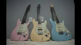 Comparativo Klingen STT - Stratocasters e Captadores