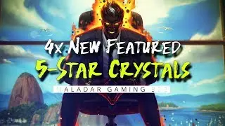 4x NEW Featured 5 Star Crystals Opening 🔥 #MCOC
