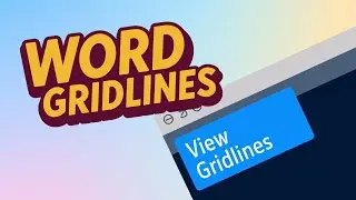 How to view grid lines in Microsoft Word