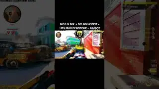 MAX SENSE + NO AIM ASSIST + 50% MAX DEADZONE = AIMBOT