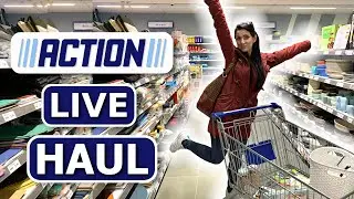 🛒 Action LIVE SHOPPING Haul 😍 März 2020 | Shoppen mit Frühlingsrolina
