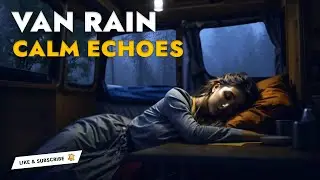 Rainy Van Life Ambience 🌧️ Cozy Sleep Sounds in the Forest for Deep Relaxation