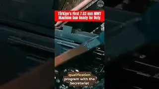 Turkish Lightest 7.62mm Machine Gun in Live Test Fire
