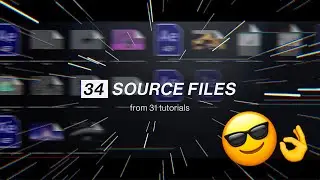 C4D & AE & Houdini Tutorials Master Source File Pack
