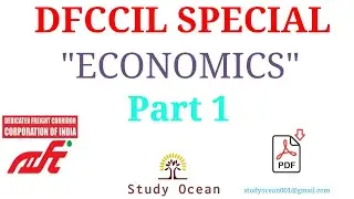 DFCCIL Special || DFCCIL Economics in hindi || DFCCIL gk in hindi