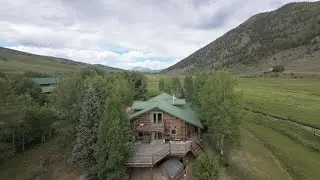 Avata 2 | Indoor FPV | Rustic Log Home | Crested Butte Colorado | Longhorn Ranch