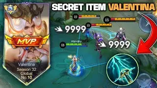 BEST BUILD VALENTINA 2024!! SECRET ITEM VALENTINA DIJAMIN DAPET KILL DIATAS 10!! - MOBILE LEGENDS