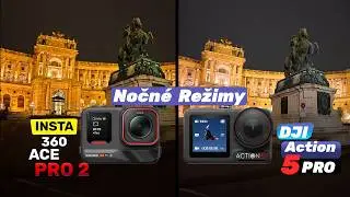 Nočný súboj akčných kamier: Insta360 Ace Pro 2 vs. DJI Osmo Action 5 Pro 🌙🎥