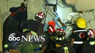 Devastating earthquake in Mexico leads to race for survival