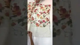 chiffon floral print with embroidery lace saree at low cost
