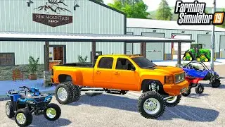 RICH REDNECK BUYS $20,000,000 RANCH & TRUCKS! | (ROLEPLAY) FARMING SIMULATOR 2019