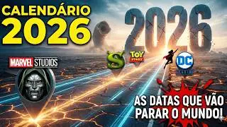CALENDÁRIO DE FILMES 2026: Marvel, DC e as Sequências Imperdíveis!