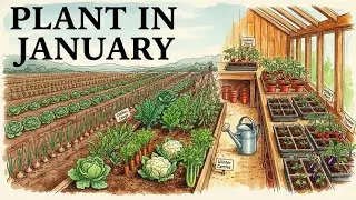 17 Crops You MUST Plant in January to Feed Your Family for a Year.
