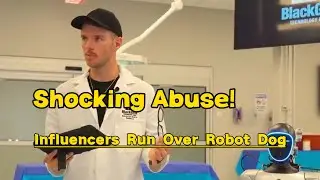 Unitree Robot Dog Abused in Viral Clip &mdash; Viewers Shocked