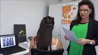 Hair health and scalp check