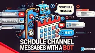 ⏳Schedule Telegram Channel Message || How To Schedule Message?