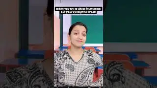 when you try to cheat in an exam but your eyesight is too weak 😵🤨🧐😮&zwj;💨😖