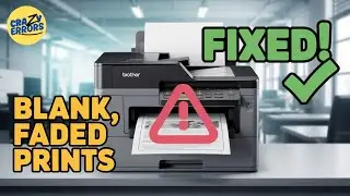 FIXED &ndash; Brother Printer Printing: Blank, Faded, or Smeared Prints?