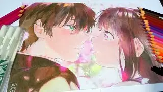 Drawing Oreki and Chitanda from Hyouka | Sofi Art 354