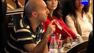 Expulsión de Gonzalo Jácome del pleno concello Ourense