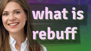 Rebuff | meaning of Rebuff