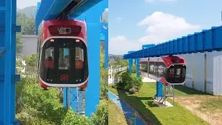 The &ldquo;Rainbow&rdquo; maglev line with rare-earth permanent magnetic levitation technology