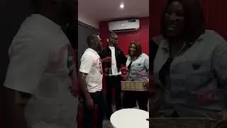 #bbnaija Chinne came to surprise Handi, Shaun and Tjay with her food #loungecelebrityshorts
