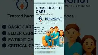 🩺 HOME HEALTH CAREYour Health, Our Priority!🏡 HEALINGHUTHealthcare Services at Home #shorts #viral