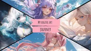 My Entire Digital Art Journey in 2 Minutes  &mdash; Compilation