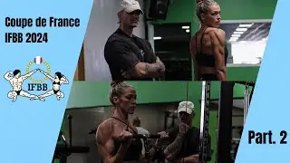 Direction la Coupe de France IFBB avec Virginie !