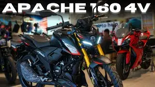 2025 Apache 160 4V 💥 New Features, Mileage & TFT Display Explained!