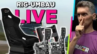 Umbau Konsolen-Rig (Teil 2) 🛠️ (Nitro Concepts E-Racer + Simnet SP Pro Pedale)