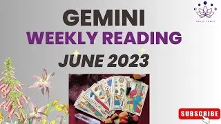 GEMINI Weekly Tarot Reading June 2023| 888..Money will flow naturally💰 🤗 New Job/Promotion/Expansion