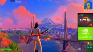 RTX 4060 🎮 + Ryzen 7 5800X ⚙️ | Fortnite CHAPTER 6 (1720x1080)🏆 | PERFORMANCE MODE FPS TEST 🚀