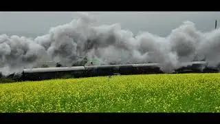 🚂 Dampflokspektakel auf der Schiefen Ebene – 01 1075 kämpft sich die Steigung hoch! XXL Version