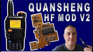 Установка Quansheng HF Mod с предусилителем